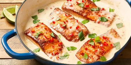 Coconut-Lime Salmon